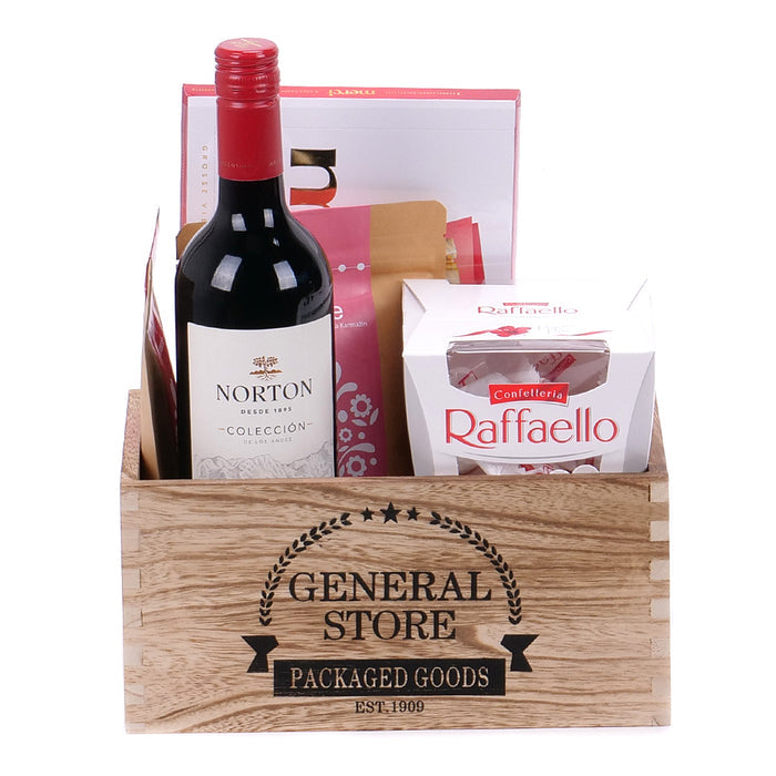 Darčekový drevený box Raffaello