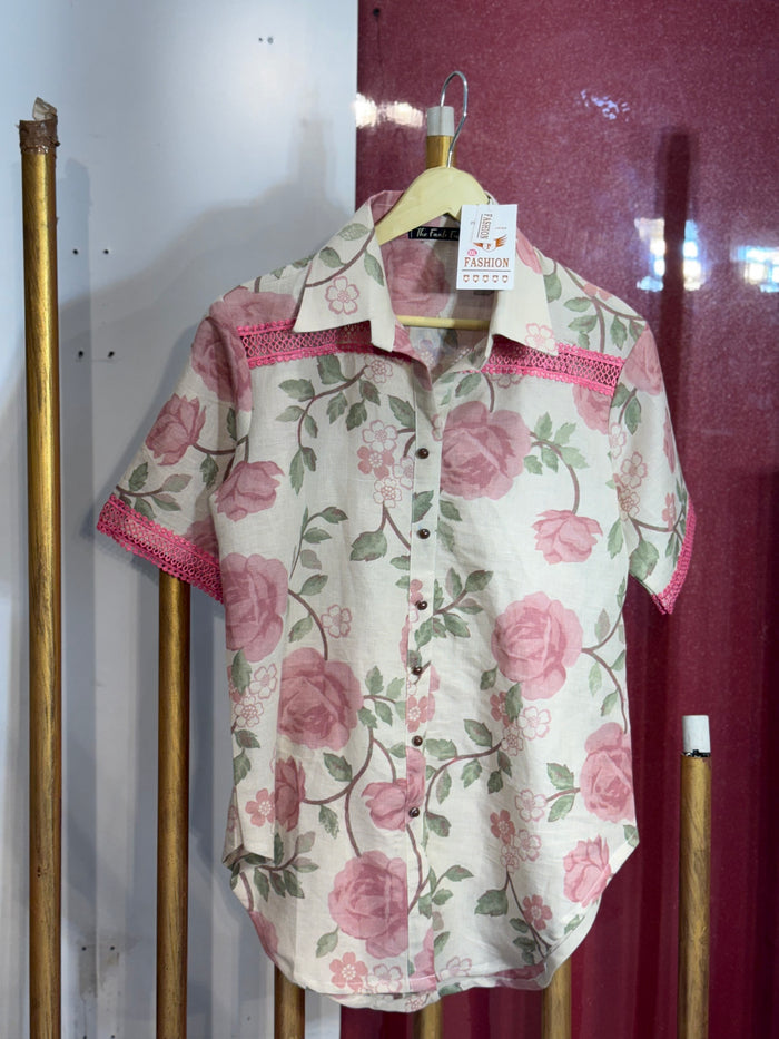 Designer Linen Cotton Shirts