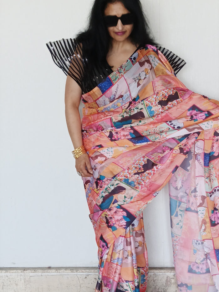 DIGITAL FIGURE CONCEPT SAREE