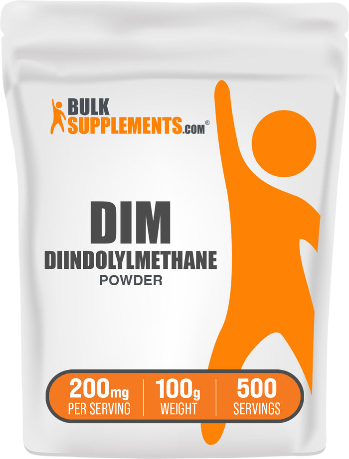 BulkSupplements.com Diindolylmethane (DIM) Powder 100g bag image