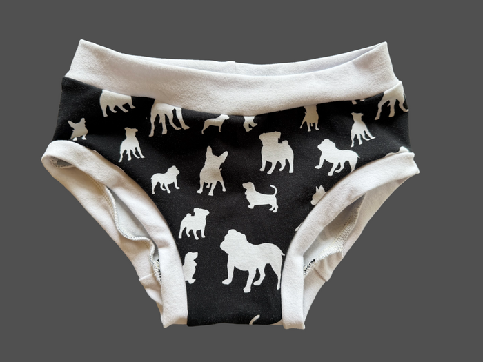Dogs kids size 7 underwear