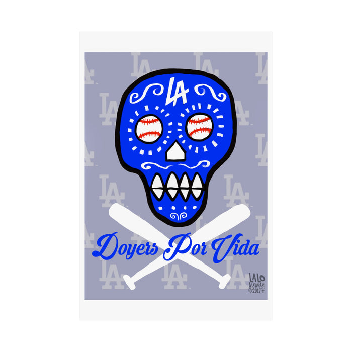 DOYERS CALAVERA Matte Vertical Posters for Home Decor, Wall Art