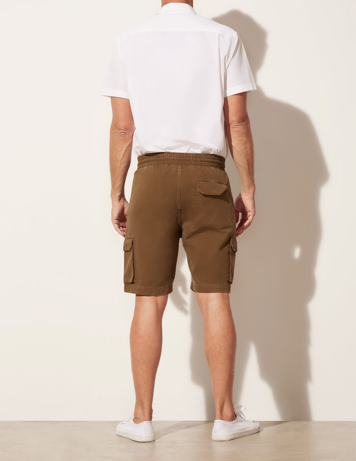 Drawstring Cargo Short