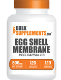 BulkSupplements.com Egg Shell Membrane 120 capsules bottle image