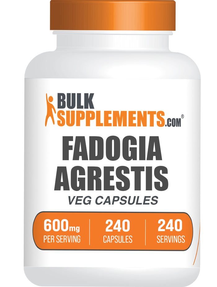 BulkSupplements.com Fadogia Agrestis Extract 240 capsules bottle image