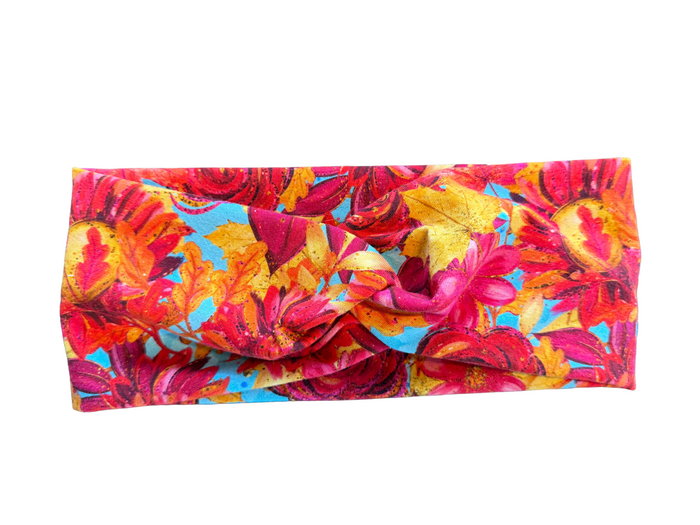 Fall Floral Adult Headband