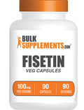 BulkSupplements.com Fisetin 90 capsules bottle image