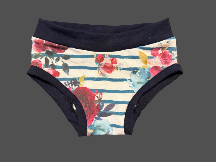 Floral Stripe 4t kids Underwear