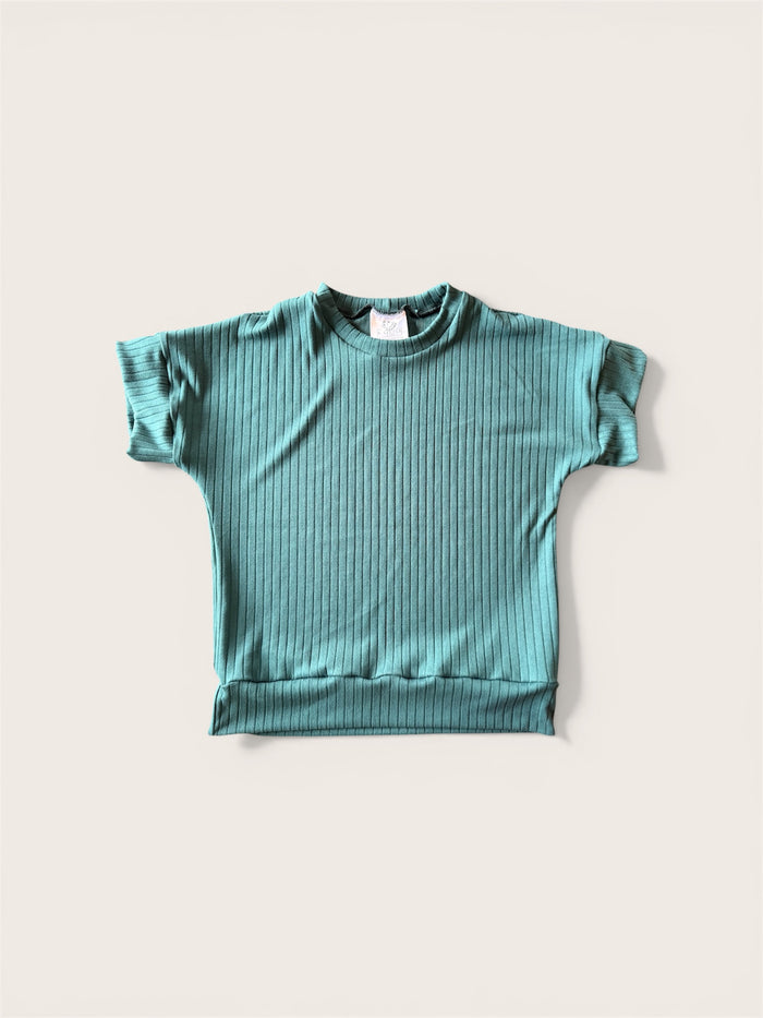Forest Green 3-6yr Grow with me Dolman shirt