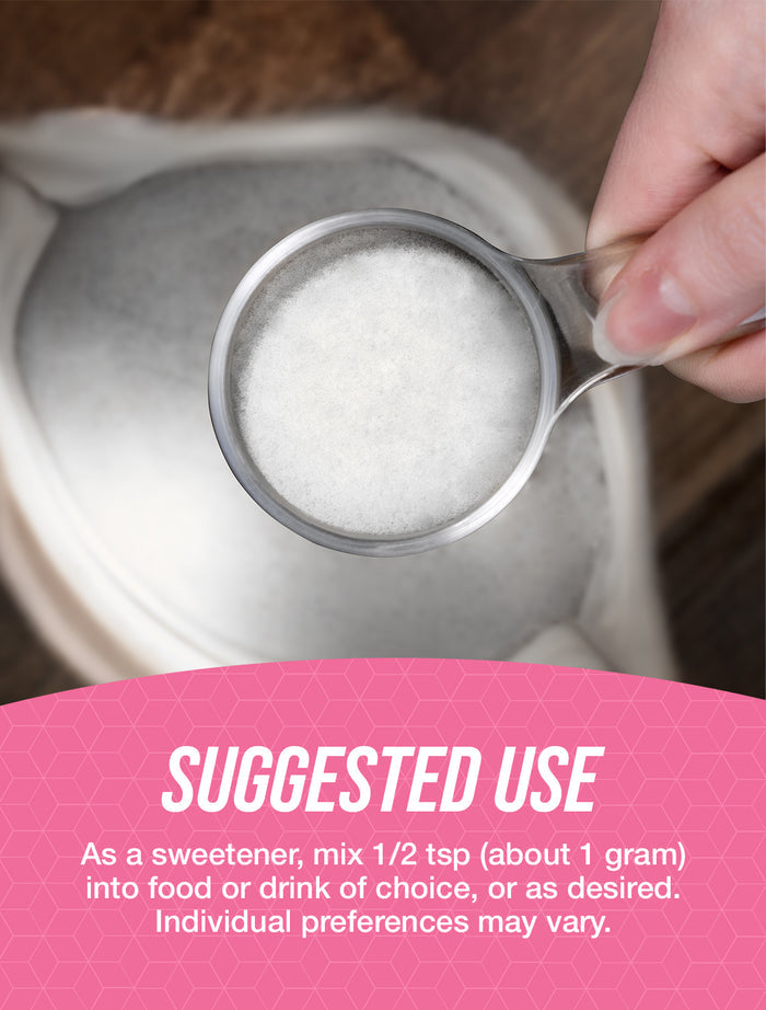 Fructose powder suggested use image