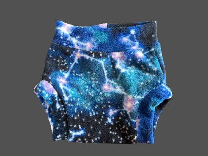 Galaxy Constellations Medium Fleece Diaper Cover