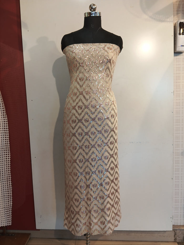 Georgette Embroidered Suit