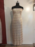 Georgette sequin embroidered suit