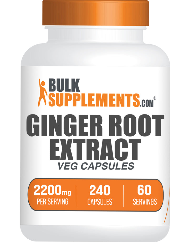 Ginger Root Extract Capsules 240ct Main Image