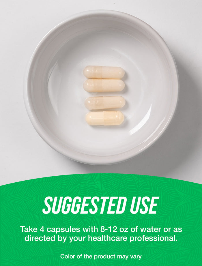 Konjac root capsules suggested use image