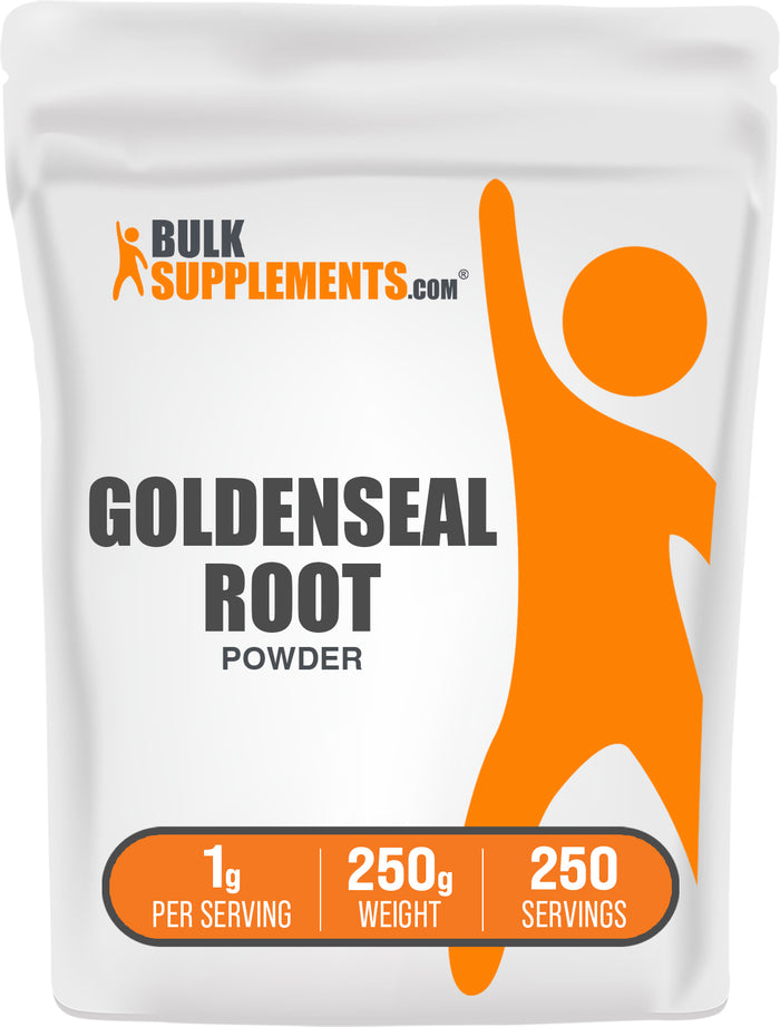 BulkSupplements.com Goldenseal Root Powder 250g bag image