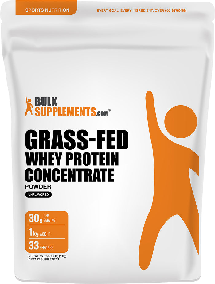 Grass Fed Whey Protein Concentrate Powder 1kg Main Image