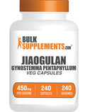 BulkSupplements.com Gynostemma Extract (Jiaogulan) 240 capsules bottle image