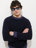 Hank Raglan Crewneck Sweater in Merino Wool