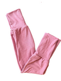 Heathered Pink 2-6yr Monsterloones Maxaloones grow with me pants