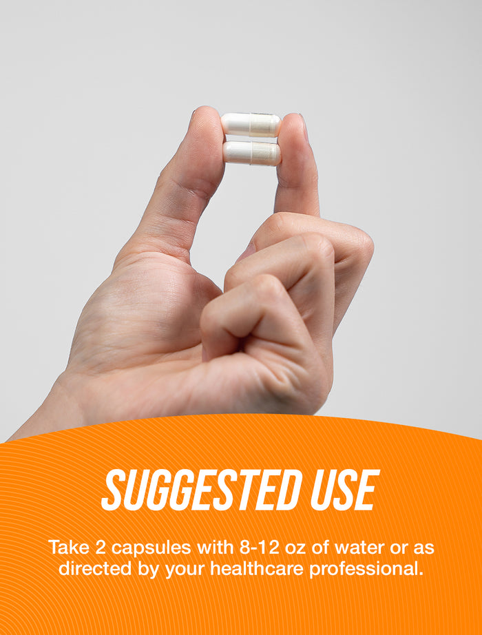 HMB Capsules 1000mg 300ct suggested use image