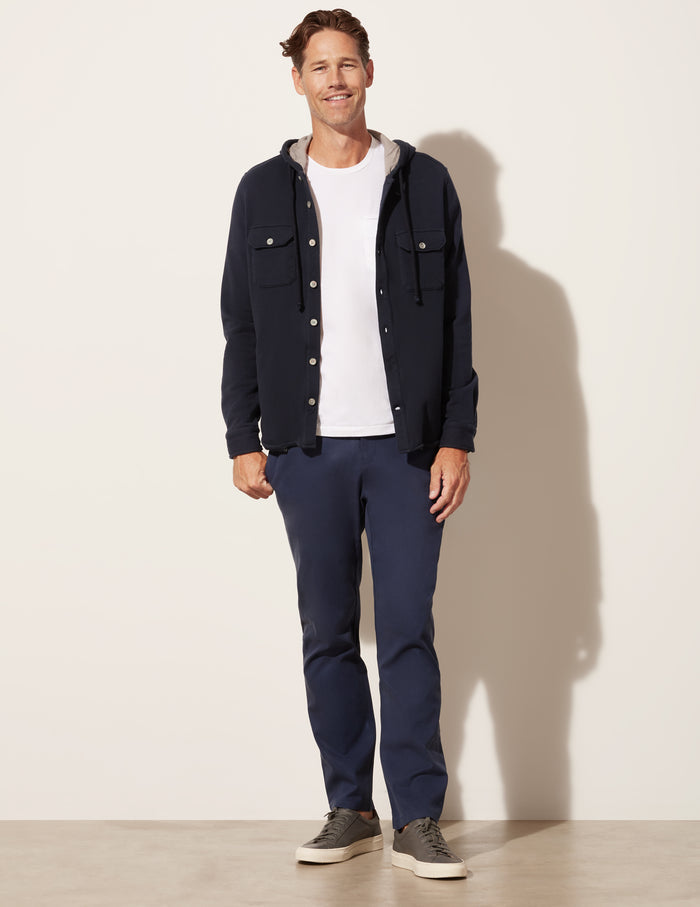 Hooded Shirt Jacket