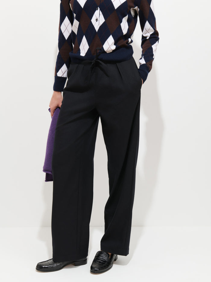 Hudson Pant in Wool Flannel