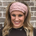 HW-33 ROSE SPECKLED HEADWRAP