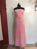imported net Embroidered suit