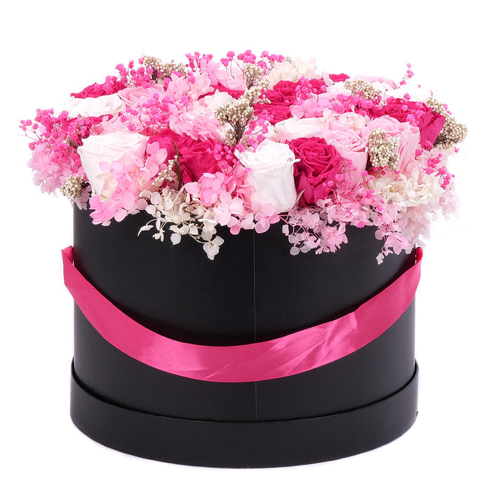 03001990_in-eterno-cierny-blomo-box-l-preparovane-ruze-hortenzia-a-gypsophila
