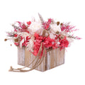 03101535_irigo-dreveny-box-stvorec-preparovane-biele-ruze-a-cervene-kvety
