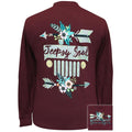 Jeepsy Soul 2-Maroon LS-2155