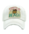 KBV-1272 Life’s A Beach-Torn Look-White