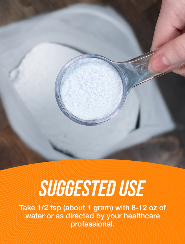 L-Carnitine powder suggested use image