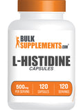 BulkSupplements L-Histidine Capsules 120ct