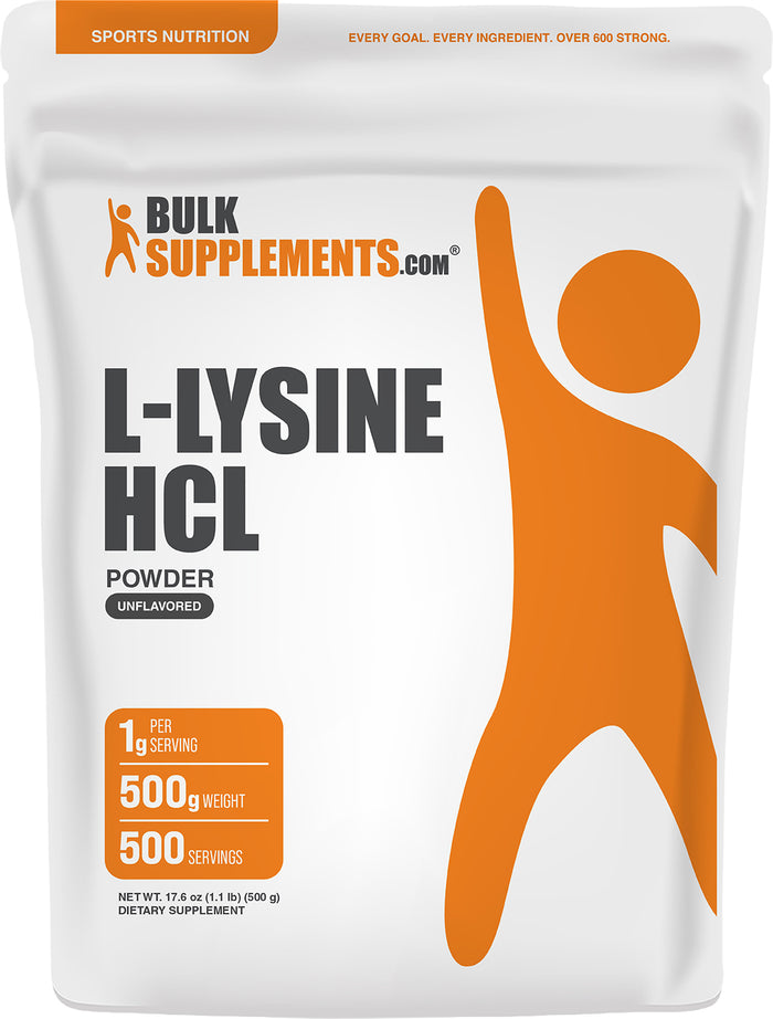 L-Lysine HCl Powder 500g Main Image