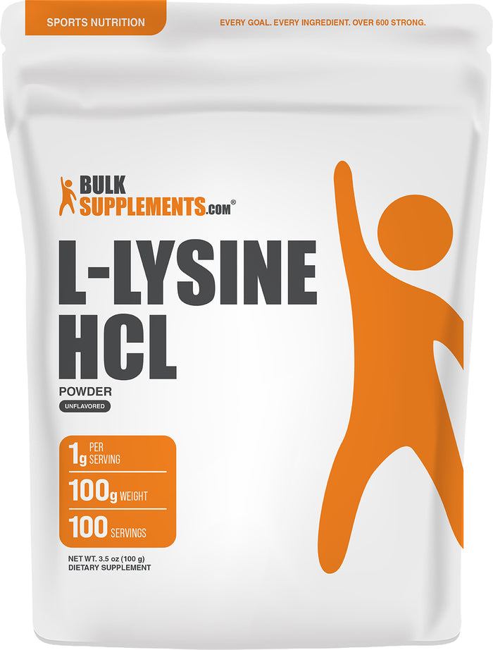 L-Lysine HCl Powder 100g Main Image