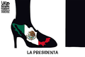 LA PRESIDENTA Gallery Quality Signed Print by Lalo Alcaraz