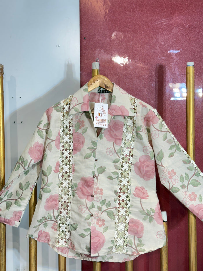 Linen Cotton Printed Shirts