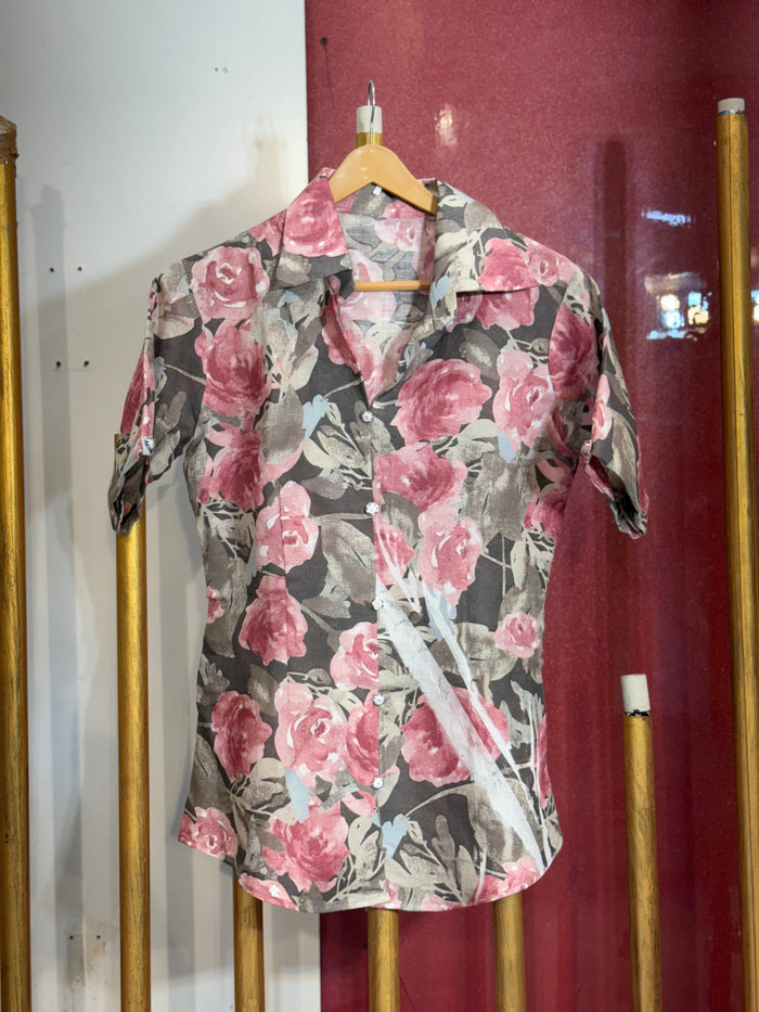 Linen Cotton Printed Shirts