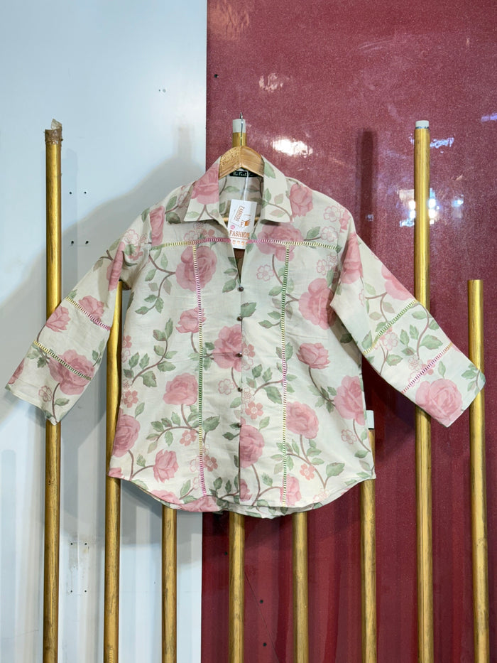 Linen Cotton Printed Shirts