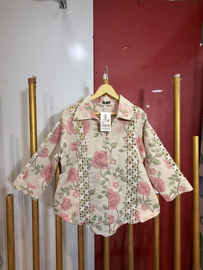 Linen Cotton Printed Shirts
