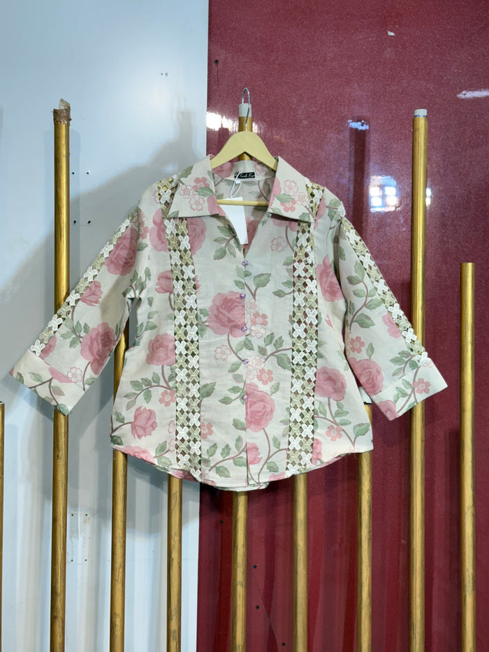 Linen Cotton Printed Shirts