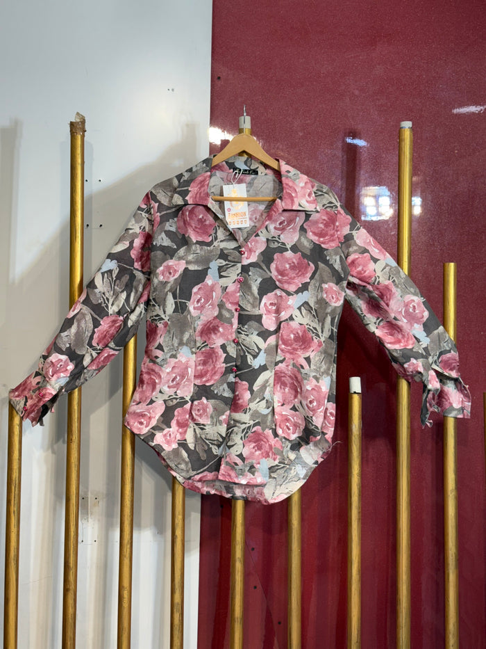 Linen Cotton Printed Shirts