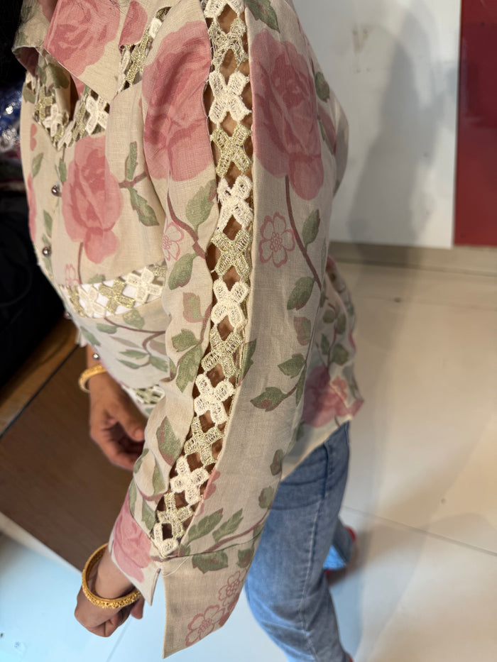 Linen Cotton Printed Shirts