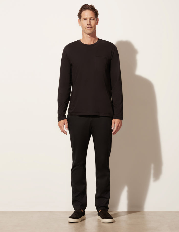 Long Sleeve Pocket T Shirt
