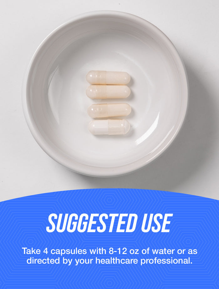 Magnesium Glycinate 400mg capsules suggested use image