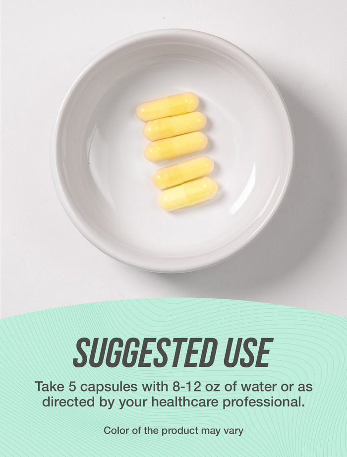 Marine collagen capsules suggested use image