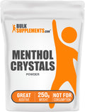BulkSupplements Menthol Crystals Powder 250g Bag