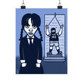 MIERCOLES vs. ICE by LALO ALCARAZ Matte Vertical Posters for Home Decor, Wall Art